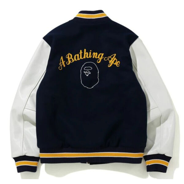 BAPE Varsity Jacket – Navy