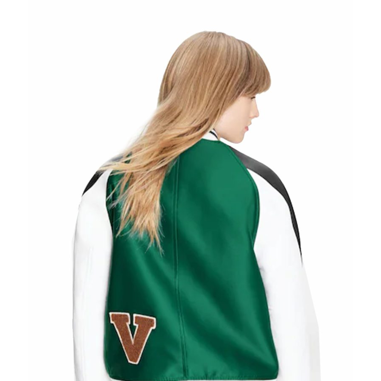 Louis Vuitton Patch Varsity Jacket – Green